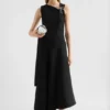 Silk Blend Evening Dress