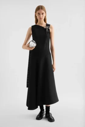 Silk Blend Evening Dress