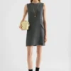 Silk Blend Mini Dress
