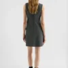 Silk Blend Mini Dress