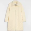 Taffeta Quilted Down Coat