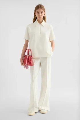 Technical Cotton Trousers