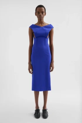 Technical Crêpe Dress