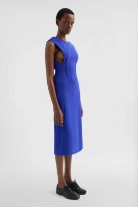 Technical Crêpe Dress