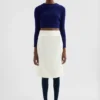 Technical Crêpe Skirt