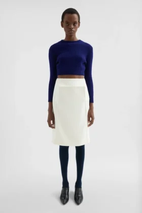 Technical Crêpe Skirt
