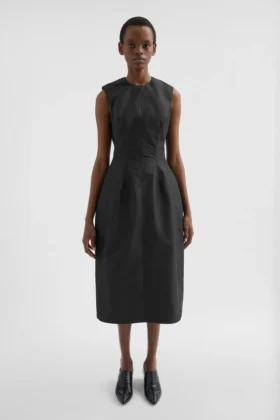 Technical Faille Dress