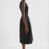 Technical Faille Dress