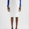 Technical Faille Skirt