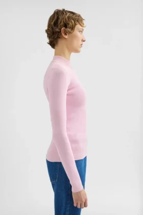 Technical Mock-Neck Sweater