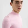 Technical Mock-Neck Sweater