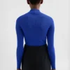 Technical Mock-Neck Sweater
