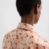 Technical Organdy Printed Blouson