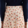 Technical Organdy Printed Skirt