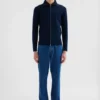 Technical Zip-Up Cardigan