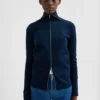 Technical Zip-Up Cardigan