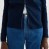 Technical Zip-Up Cardigan