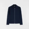 Technical Zip-Up Cardigan
