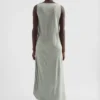 V-Neck Dress with Crystals