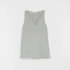 V-Neck Top with Crystals