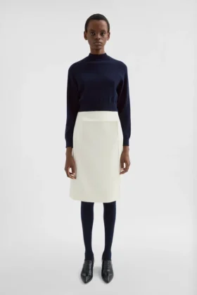 Wool Blend Cropped Sweater