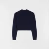 Wool Blend Cropped Sweater
