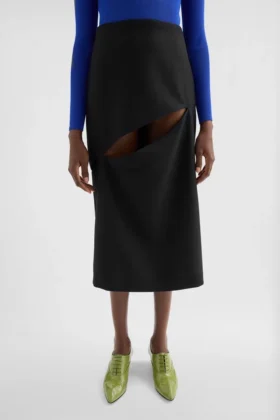 Wool Blend Skirt