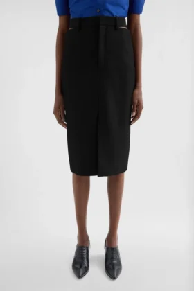 Wool Blend Skirt