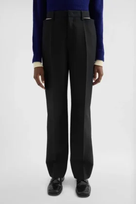 Wool Blend Trousers
