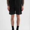 Wool Canvas Shorts