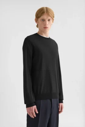 Wool Crew-Neck Sweater