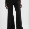 Wool Flared Trousers