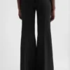Wool Flared Trousers