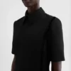 Wool Gabardine Shirt Dress