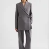 Wool Gabardine Tailored Jacket