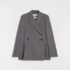 Wool Gabardine Tailored Jacket
