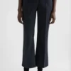 Wool Gabardine Tailored Trousers