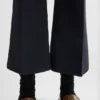 Wool Gabardine Tailored Trousers