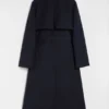 Wool Gabardine Trench Coat