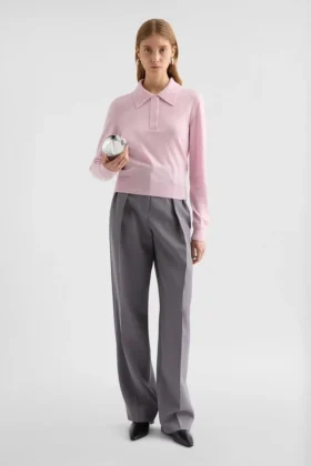 Wool Gabardine Trousers
