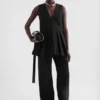 Wool Gabardine Trousers