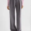 Wool Gabardine Trousers