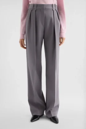 Wool Gabardine Trousers
