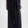 Wool Gabardine Trousers