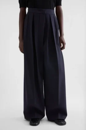 Wool Gabardine Trousers