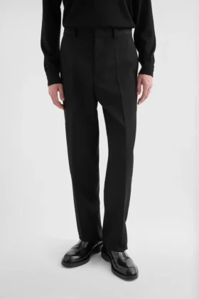 Wool Gabardine Trousers