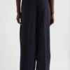 Wool Gabardine Trousers