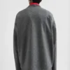 Wool Melton Crew-Neck Sweatshirt