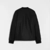 Wool Melton Padded Bomber Jacket