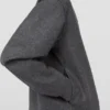 Wool Melton Zip-Up Jacket